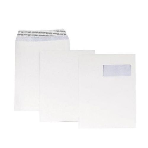 GPV 4285 - Enveloppe vélin blanc - format B4 (250x353 mm) - 100g/m² - avec bande auto-adhésive - Boite de 250
