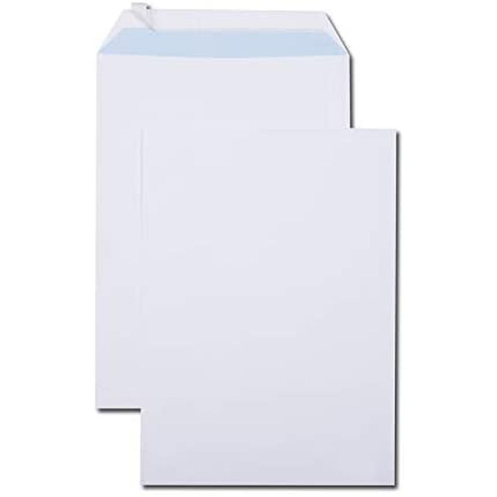250 Enveloppes blanches C5 autocollantes 90 g/m² Clairalfa - JPG