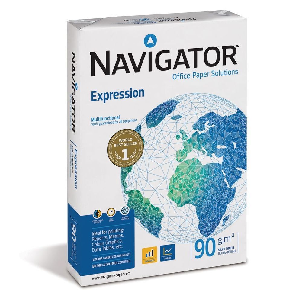 Navigator Expression - Papier A3 - 90g - Blanc - 500 feuilles