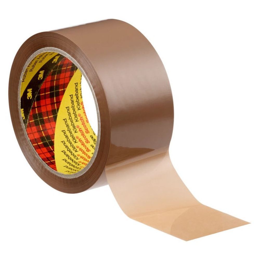 Scotch 3M LOT de 6 Scotch ruban adhésif d'emballage 48 mm x 100 mètres transparent 