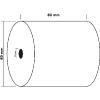 EXACOMPTA Bobine thermique pour caisse/TPE,  80 mm x 76 m, sans BPA - Paquet de 10