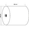 EXACOMPTA Bobine thermique pour caisse/TPE,  80 mm x 76 m, sans BPA - Paquet de 5