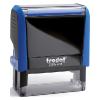 Trodat Printy 4915 - Tampon encreur personnalisé 70x25mm - 6 lignes Couleur Boitier : Bleu