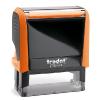 Trodat Printy 4915 - Tampon encreur personnalisé 70x25mm - 6 lignes Couleur Boitier : Orange