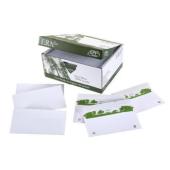 GPV 2822 Green Era Pure - Enveloppe recyclée DL - 110x220 - 80g/m² - Fenêtre 45x100 - avec bande auto-adhésive - Boite de 500