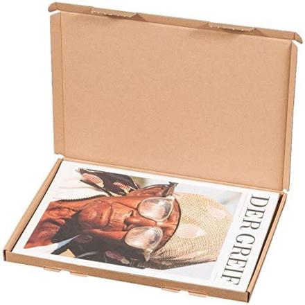 Pochette carton Poste adhésive en carton compact - 245 x 345 mm