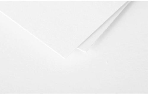 Clairefontaine 1616C – Paquet de 25 cartes Pollen de couleur Blanc format C5 158x222 mm 210g