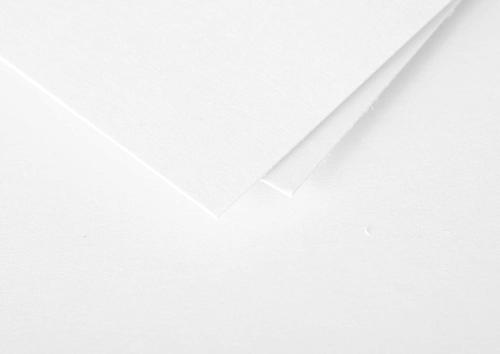 Clairefontaine 11216C – Paquet de 25 cartes Pollen de couleur Blanc format 70x95 mm 210g