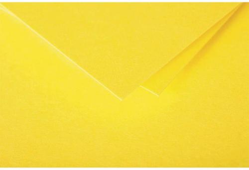 Clairefontaine 1223C – Paquet de 25 cartes Pollen de couleur Jaune Soleil format 70x95 mm 210g