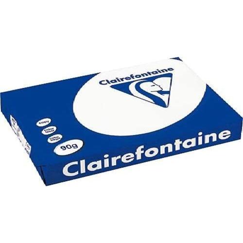 Clairefontaine 2895C - Ramette Papier A3 90g Clairalfa Blanc - 500 feuilles au format A3 (42x29,7cm)