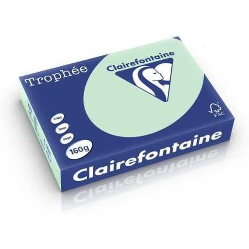 Clairefontaine Trophée - Papier Couleur - A4 (210 x 297 mm) - 160 g/m² - 250 feuilles - Vert