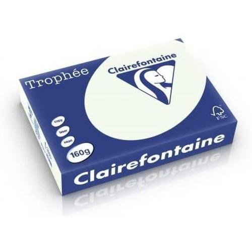 Clairefontaine Trophée - Papier Couleur - A4 (210 x 297 mm) - 120 g/m² - 250 feuilles - Vert Pâle