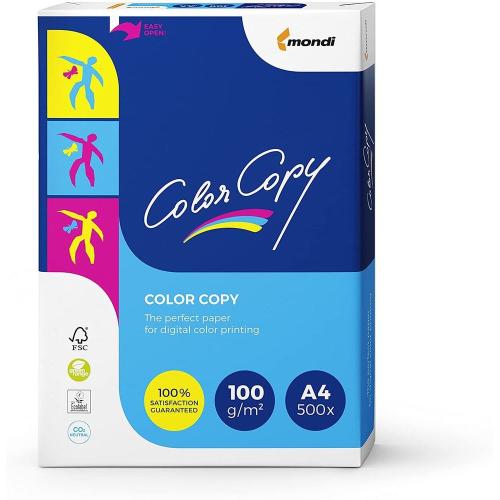 Papier A4 100G Color Copy - Ramette de 500 Feuilles