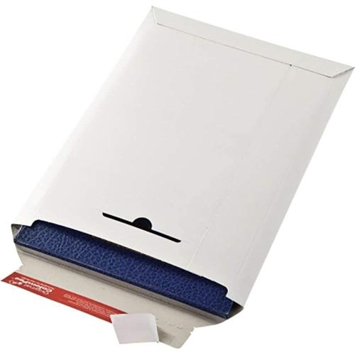 ColomPac - Enveloppe cartonnée - format B5+ - 450g/m² - avec bande auto-adhésive - carton blanc - Paquet de 20
