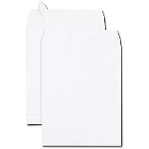 GPV 4937 - Enveloppe kraft blanc - format postal 24 (260x330 mm) - 120g/m² - soufflet 3 cm - avec bande auto-adhésive - Boite de 250