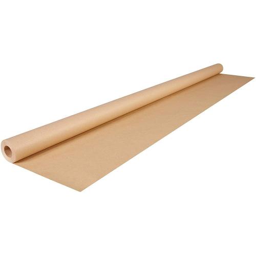 Clairefontaine - Papier Kraft brut, 700 mm x 10 m, 100 % papier recyclé, 70 g/m2, brun, sur rouleau papier kraft lisse